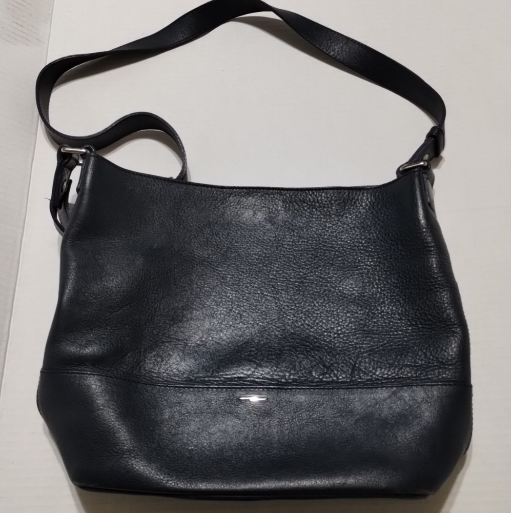 Shinola hobo/shoulder handbag navy blue